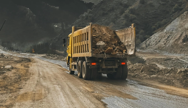 CCDD Soil Disposal Truck